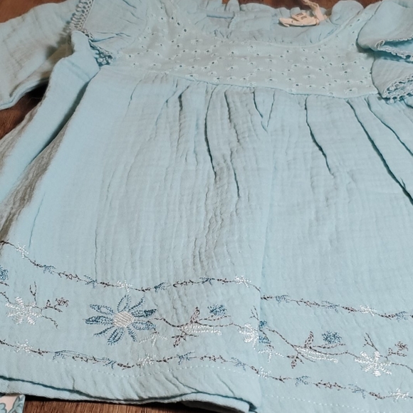 NWT 2T girl Jessica Simpson beautiful blue outfit - Picture 6 of 16